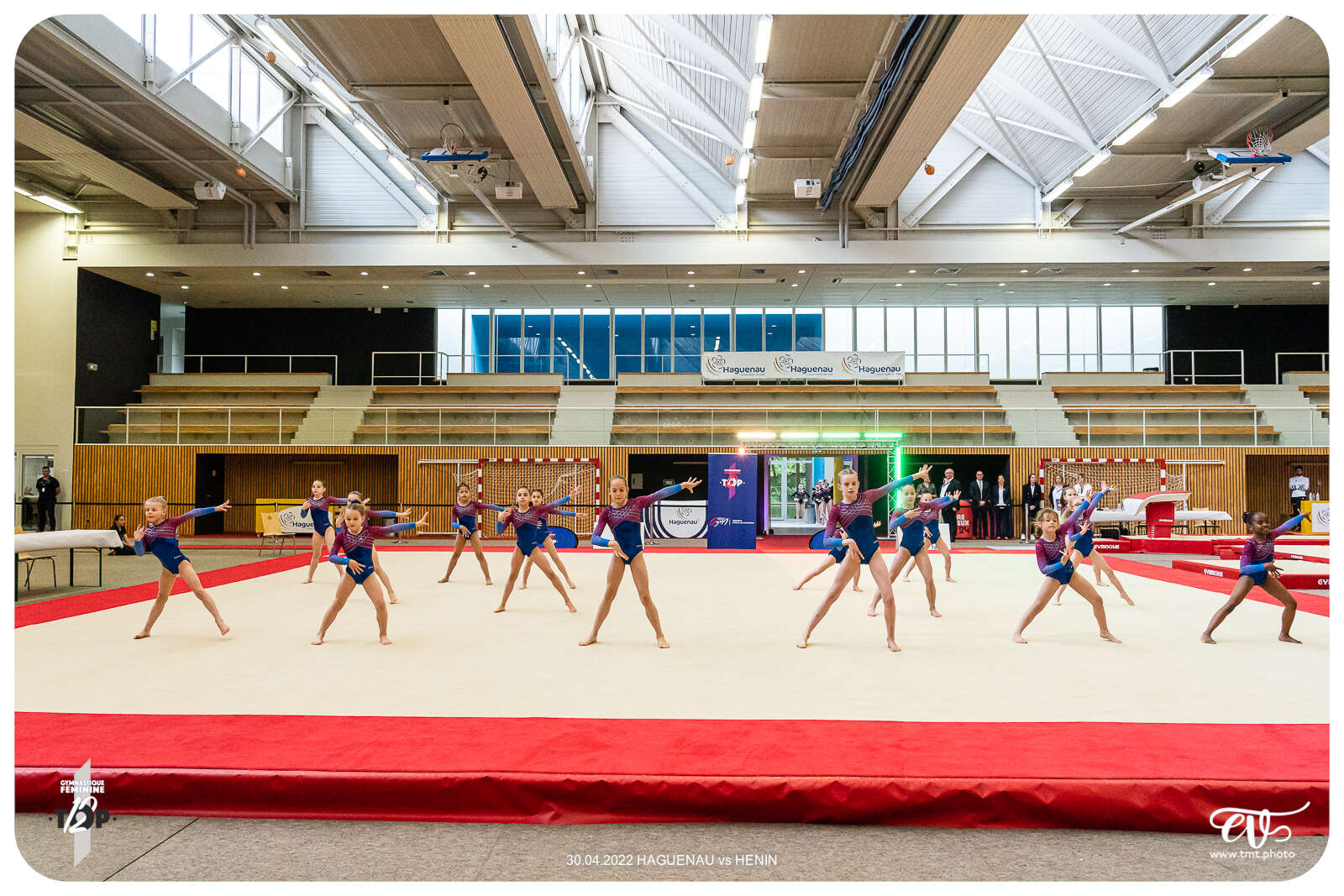 TOP 12 : GYM UNION HAGUENAU vs HENIN GYM
